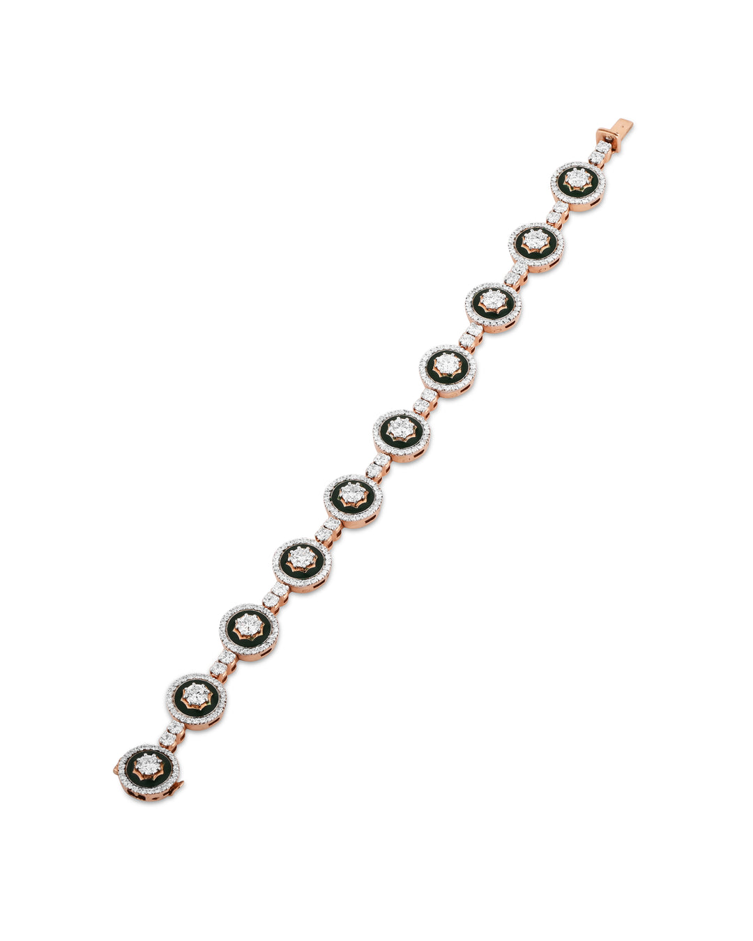 Diamond Enamel Bracelet